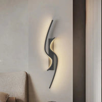Applique murale LED moderne pour salon TV fond allée chambre chevet - Luminex | Marco Lucetti