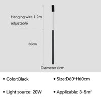 Applique murale LED moderne pour une chambre sophistiquée | Marco Lucetti Type C Noir / Blanc froid