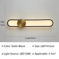 Applique murale LED moderne pour une décoration tendance de la maison. | Marco Lucetti