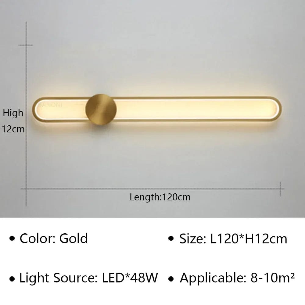 Applique murale LED moderne pour une décoration tendance de la maison. | Marco Lucetti