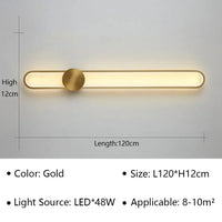 Applique murale LED moderne pour une décoration tendance de la maison. | Marco Lucetti