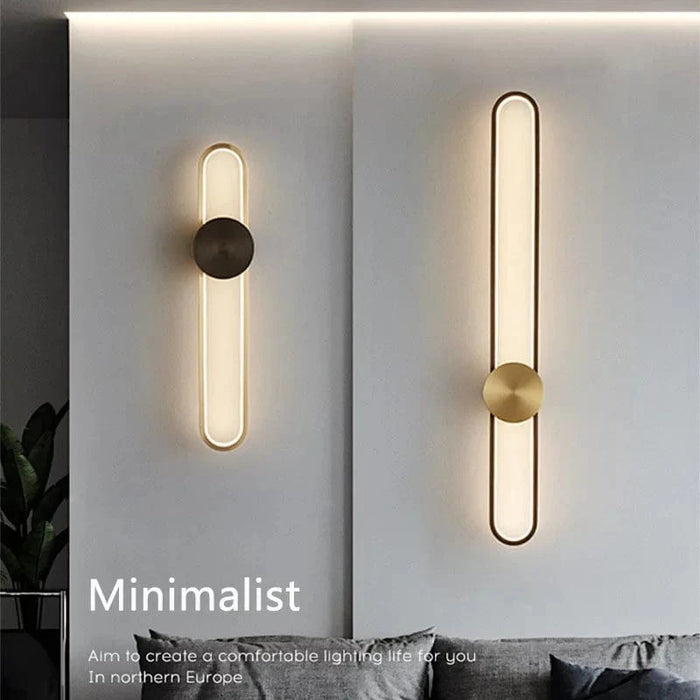 Applique murale LED moderne pour une décoration tendance de la maison. | Marco Lucetti