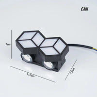 Applique Murale LED Moderne pour Usage Intérieur et Extérieur | Marco Lucetti Blanc chaud / LED 6W