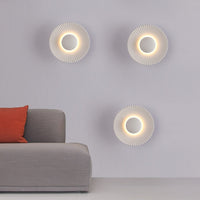 Applique murale LED moderne "Soleil Métallique Hasna" | Marco Lucetti