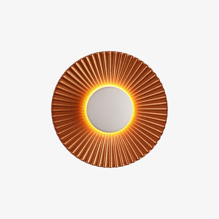Applique murale LED moderne "Soleil Métallique Hasna" | Marco Lucetti Doré