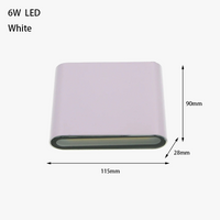 Applique Murale LED Moderne Étanche pour Intérieur et Extérieur - Luminaire Décoratif en Aluminium