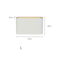 Applique murale LED moderne: Thais | Marco Lucetti Blanc - 9W