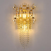 Applique murale LED moderne - Vega Crystal Drops | Marco Lucetti