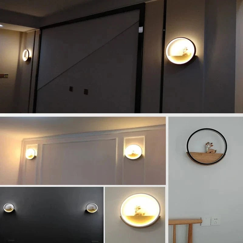 Applique murale LED modernes avec gradateur - Luminaire Cerf | Marco Lucetti