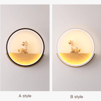 Applique murale LED modernes avec gradateur - Luminaire Cerf | Marco Lucetti