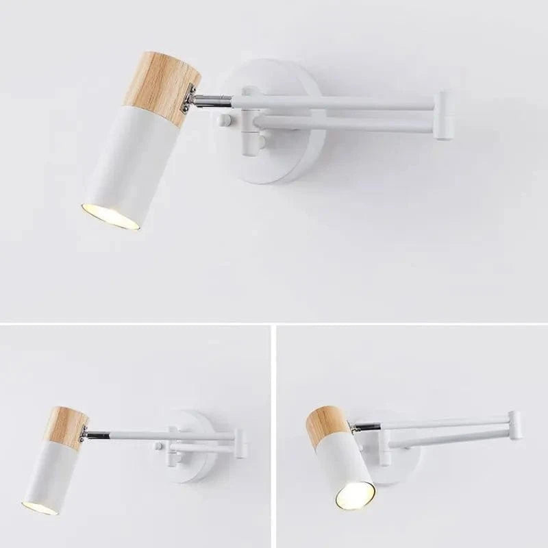 Applique murale LED modernes, bras long réglable pour décoration d'intérieur | Marco Lucetti