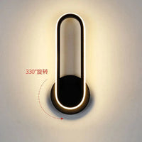 Applique Murale LED Modernes pour Maison - Luminaires Intérieurs 90-260V | Marco Lucetti Noir / Blanc chaud (2700-3500K)
