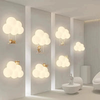 Applique murale LED "Monkey Bunny Cloud" pour enfants | Marco Lucetti