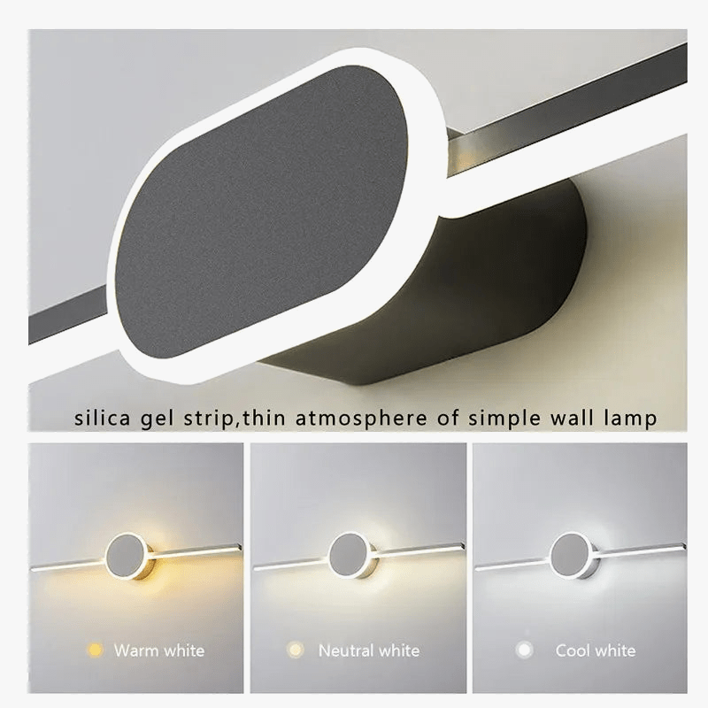 Applique murale LED Monochrome Mirror | Marco Lucetti