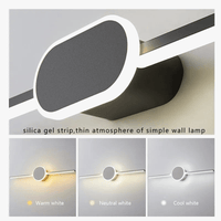 Applique murale LED Monochrome Mirror | Marco Lucetti