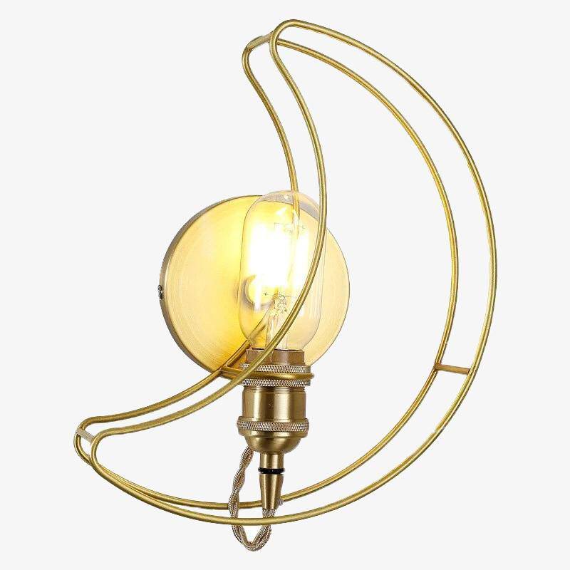 Applique murale LED Moon en métal | Marco Lucetti