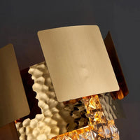 Applique murale LED NAVIMC moderne en cristal pour chevet et salon | Marco Lucetti