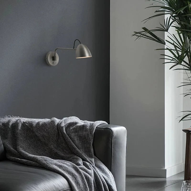 Applique Murale LED Nickel Touch Rotative | Marco Lucetti