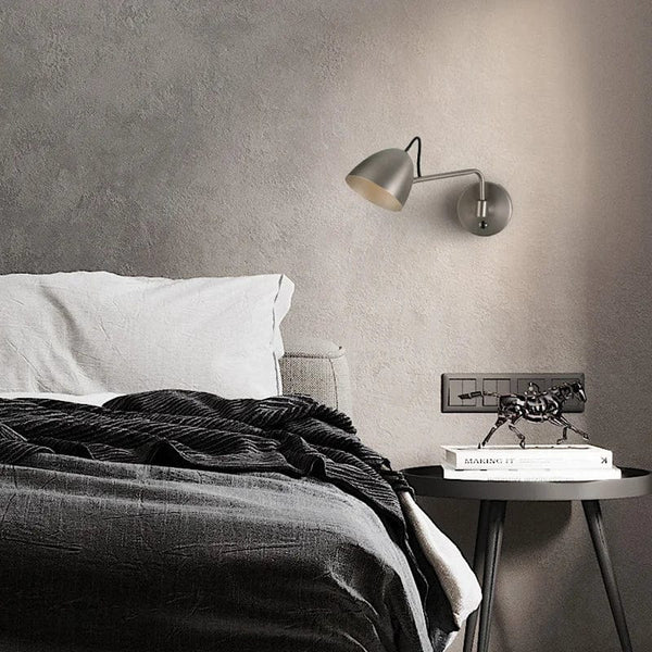 Applique Murale LED Nickel Touch Rotative | Marco Lucetti