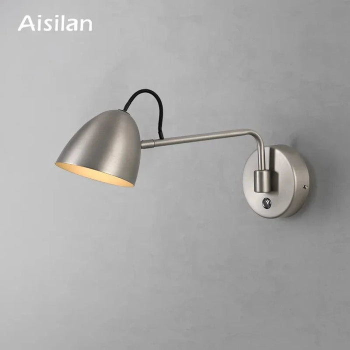 Applique Murale LED Nickel Touch Rotative | Marco Lucetti