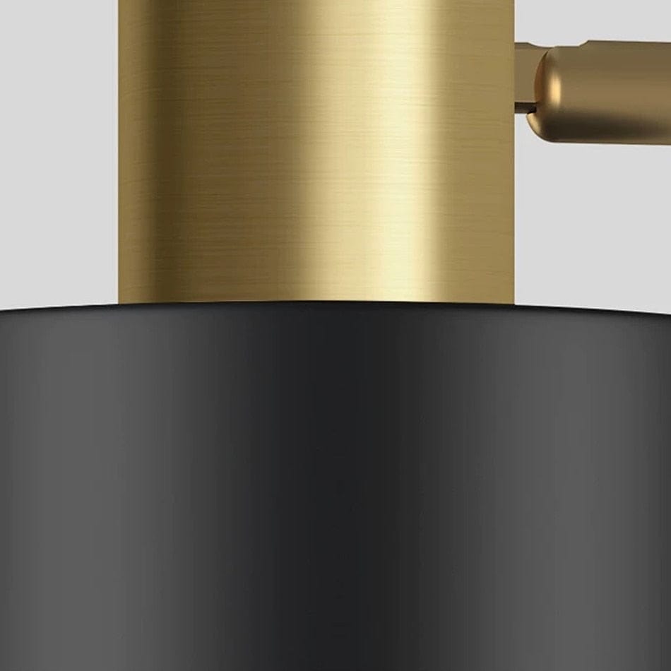 Applique murale LED Noir & Laiton Aveiro | Marco Lucetti