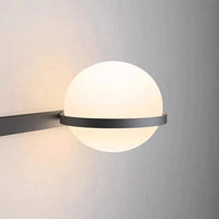 Applique murale LED Noir Moderne | Marco Lucetti