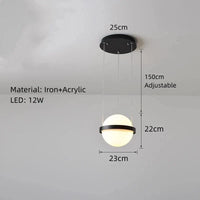 Applique murale LED Noir Moderne | Marco Lucetti H
