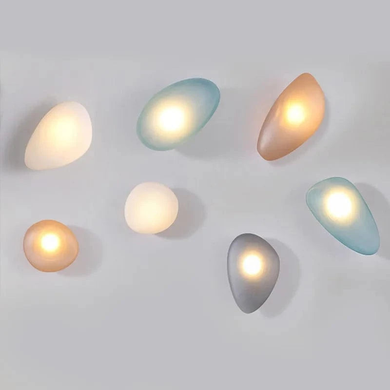 Applique murale LED Nord Light en verre coloré | Marco Lucetti