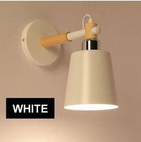 Applique murale LED Nordic en bois et métal | Marco Lucetti Blanc