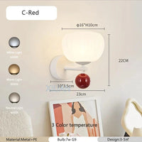 Applique murale LED Nordic Mushroom pour une ambiance créative. | Marco Lucetti C Rouge