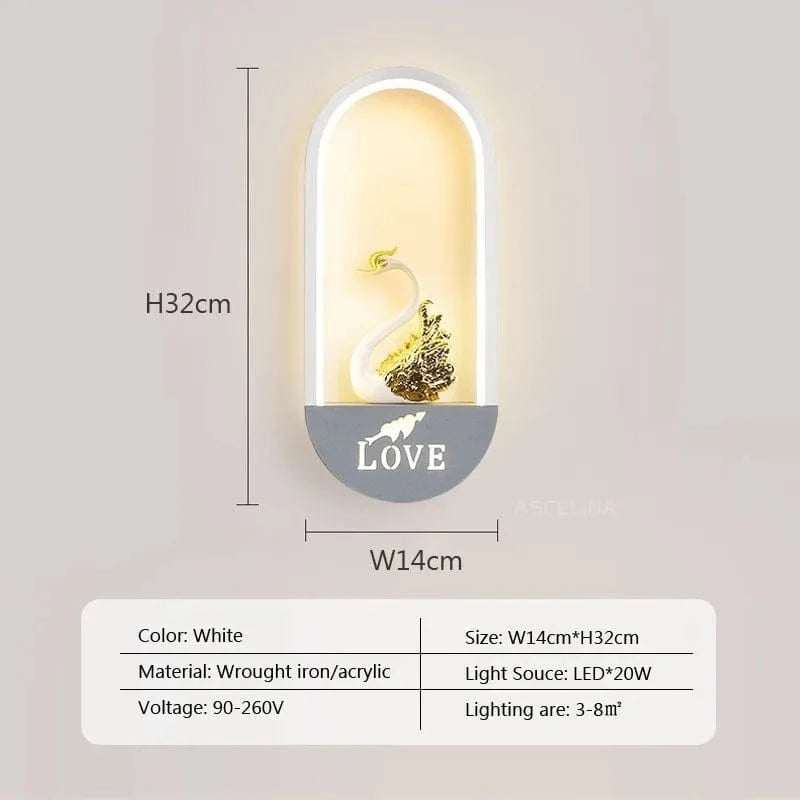 Applique murale LED Nordica - Éclairage Escaliers & Hôtel | Marco Lucetti H blanc / Lumière blanche