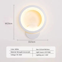 Applique murale LED Nordica - Éclairage Escaliers & Hôtel | Marco Lucetti Un blanc / Lumière blanche