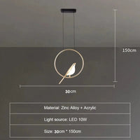 Applique murale LED Nordica Glow | Marco Lucetti Pendentif Or / Blanc chaud (2700-3500K)