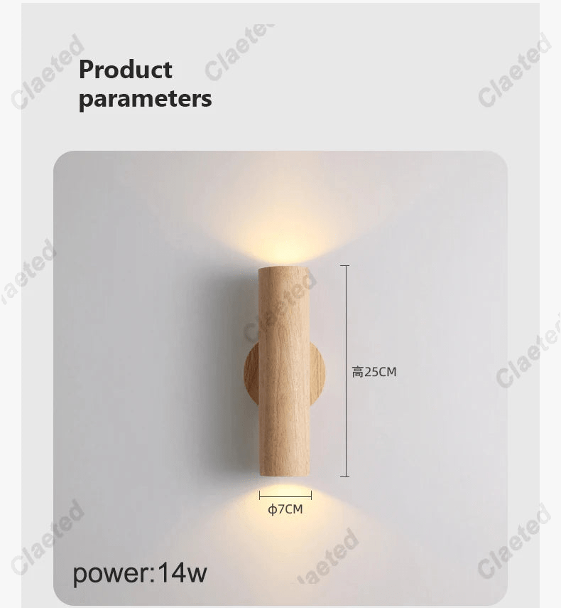 Applique murale LED NordicWood | Marco Lucetti
