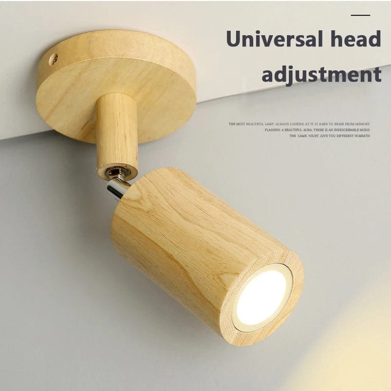 Applique Murale LED Nordik Bois Massif | Marco Lucetti