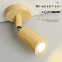 Applique Murale LED Nordik Bois Massif | Marco Lucetti