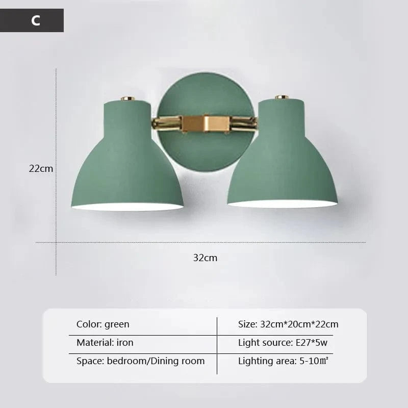 Applique murale Led Nordik-Light | Marco Lucetti WL564C / Lumière froide