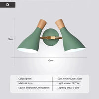 Applique murale Led Nordik-Light | Marco Lucetti WL564D / Lumière froide