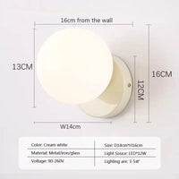 Applique murale LED Nordikream | Marco Lucetti WL655 Blanc / Blanc froid