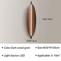 Applique murale LED nordique chic