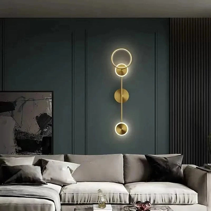 Applique murale LED nordique de luxe contemporain | Marco Lucetti