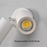 Applique Murale LED Nordique Double Tête Rotative pour Lecture et Étude - Lumières Brillantes | Marco Lucetti