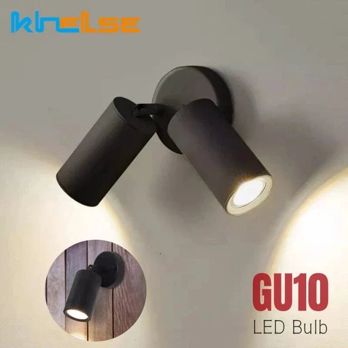 Applique Murale LED Nordique Double Tête Rotative pour Lecture et Étude - Lumières Brillantes | Marco Lucetti