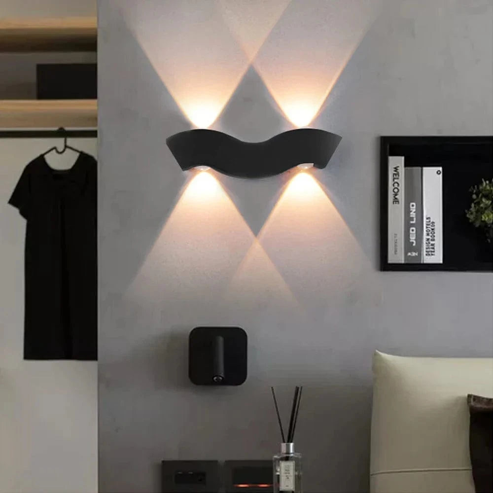 Applique murale LED nordique en aluminum Luxe | Marco Lucetti