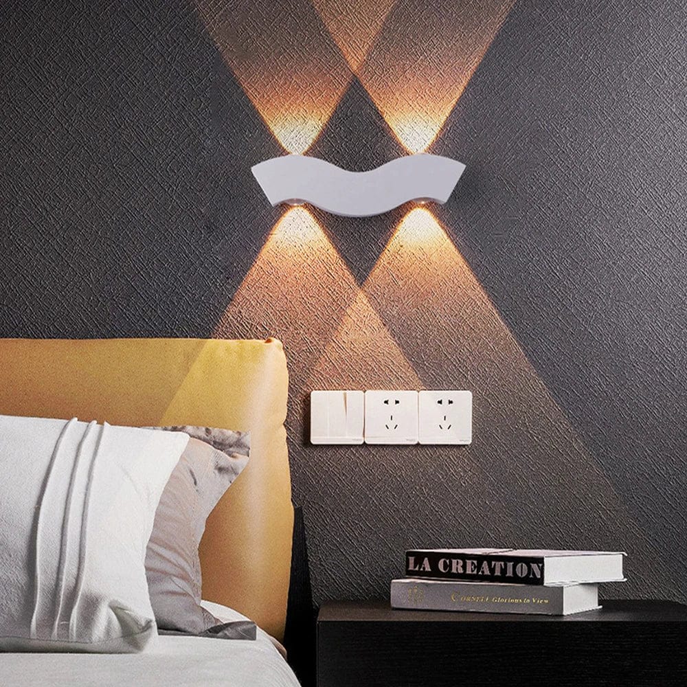 Applique murale LED nordique en aluminum Luxe | Marco Lucetti
