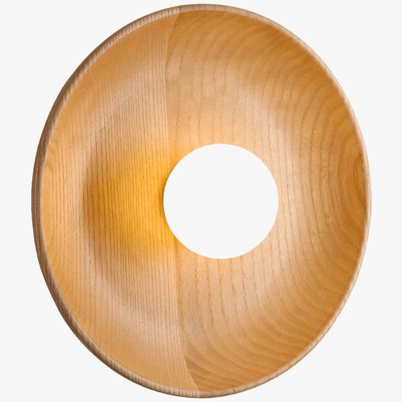 Applique murale LED nordique en bois massif au design épuré | Marco Lucetti