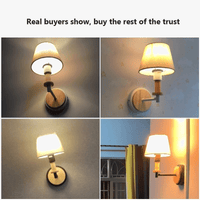 Applique Murale LED Nordique en Bois Massif | Marco Lucetti