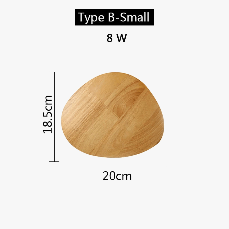 Applique Murale LED Nordique en Bois Moderne | Marco Lucetti