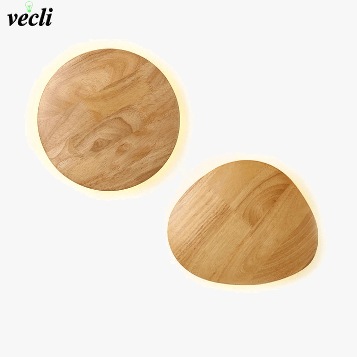 Applique Murale LED Nordique en Bois Moderne | Marco Lucetti