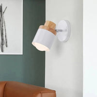 Applique murale LED nordique en bois - Style minimaliste | Marco Lucetti
